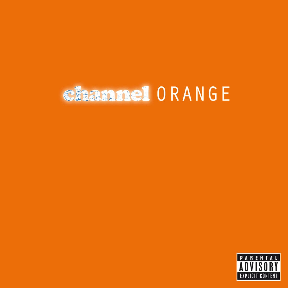 channel ORANGE - Frank Ocean