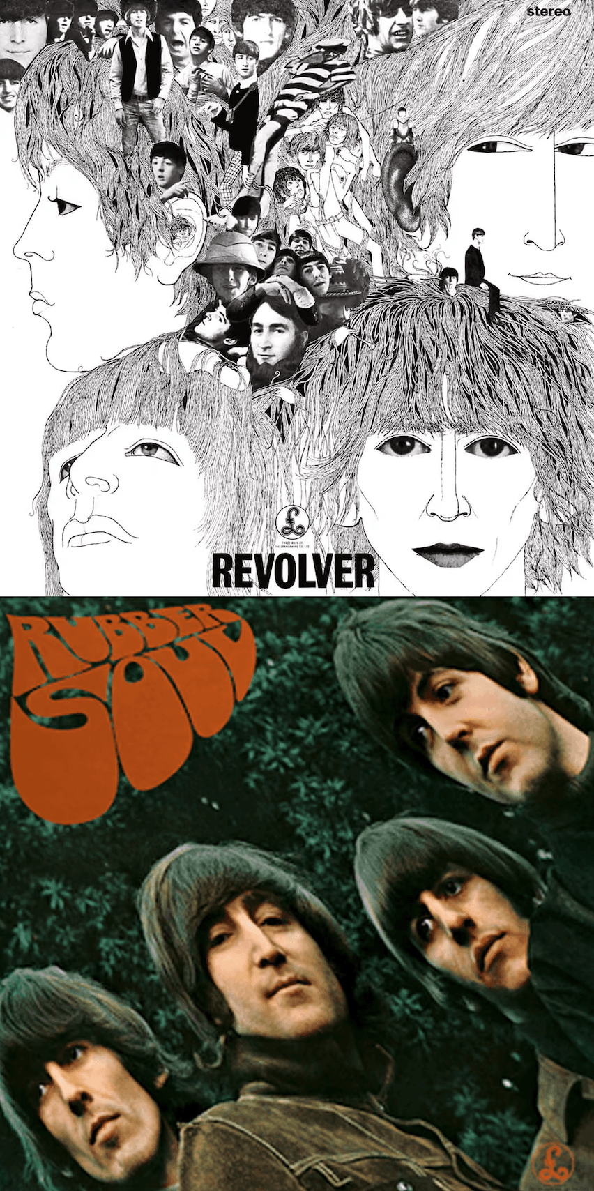 Rubber Soul (Super Deluxe) Selected pieces + Revolver - The Beatles